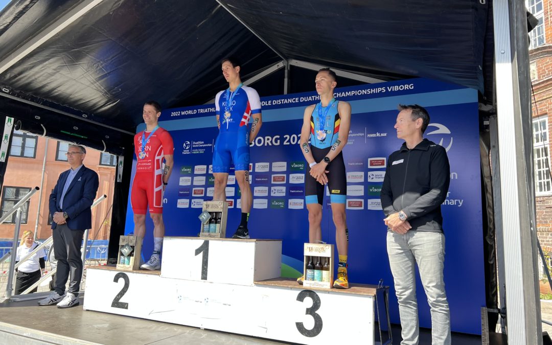 Ondrej Kubo majstrom sveta v strednom duatlone 2022