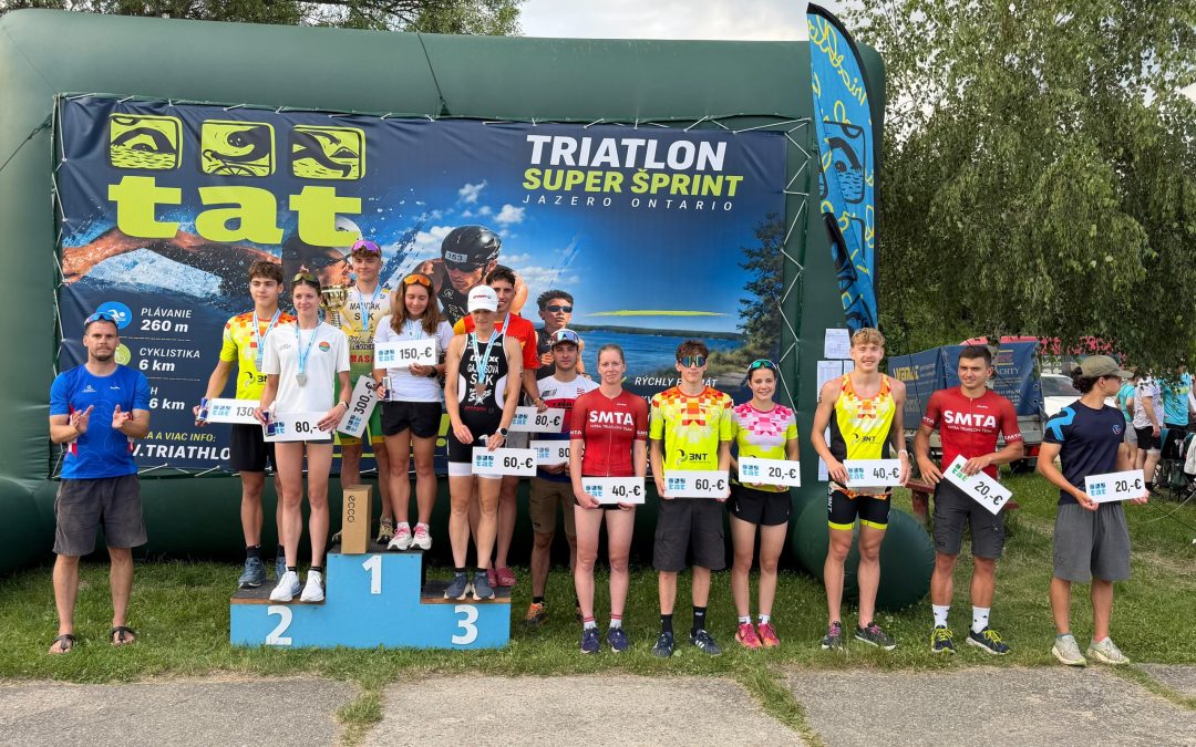 M-SR v superšprint triatlone – Ontário 2026